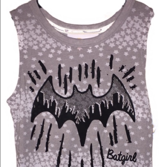 Bat Girl Tank Top sleeveless Shirt Sz 10/12 Large - Picture 4 of 4